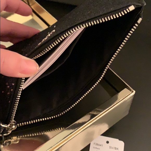 NWB. Coach star ⭐️ black wristlet. - Picture 3 of 6